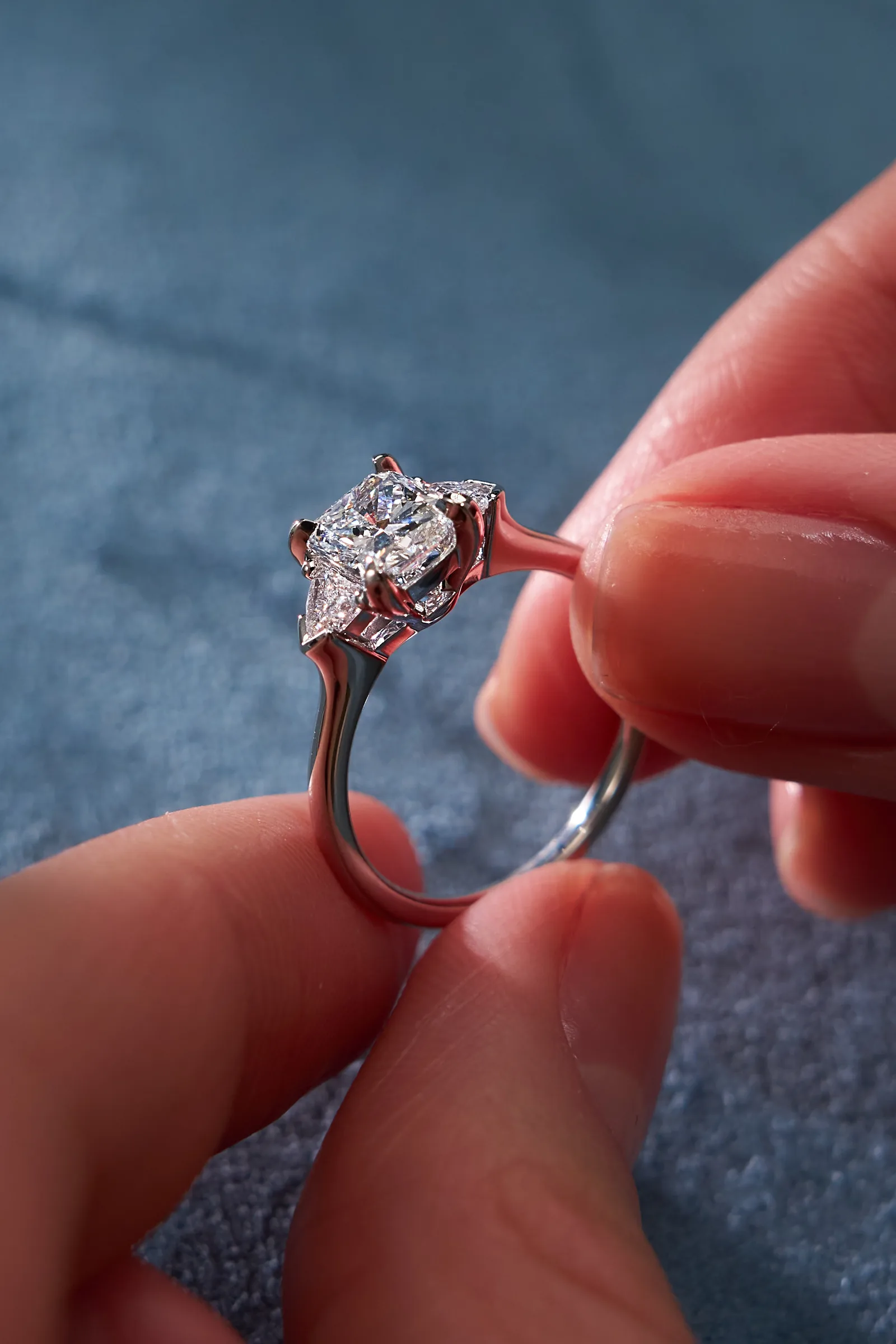 Ring 1.01 ct. White diamond 1.01 ct. Colour F, clarity VS1 — 4