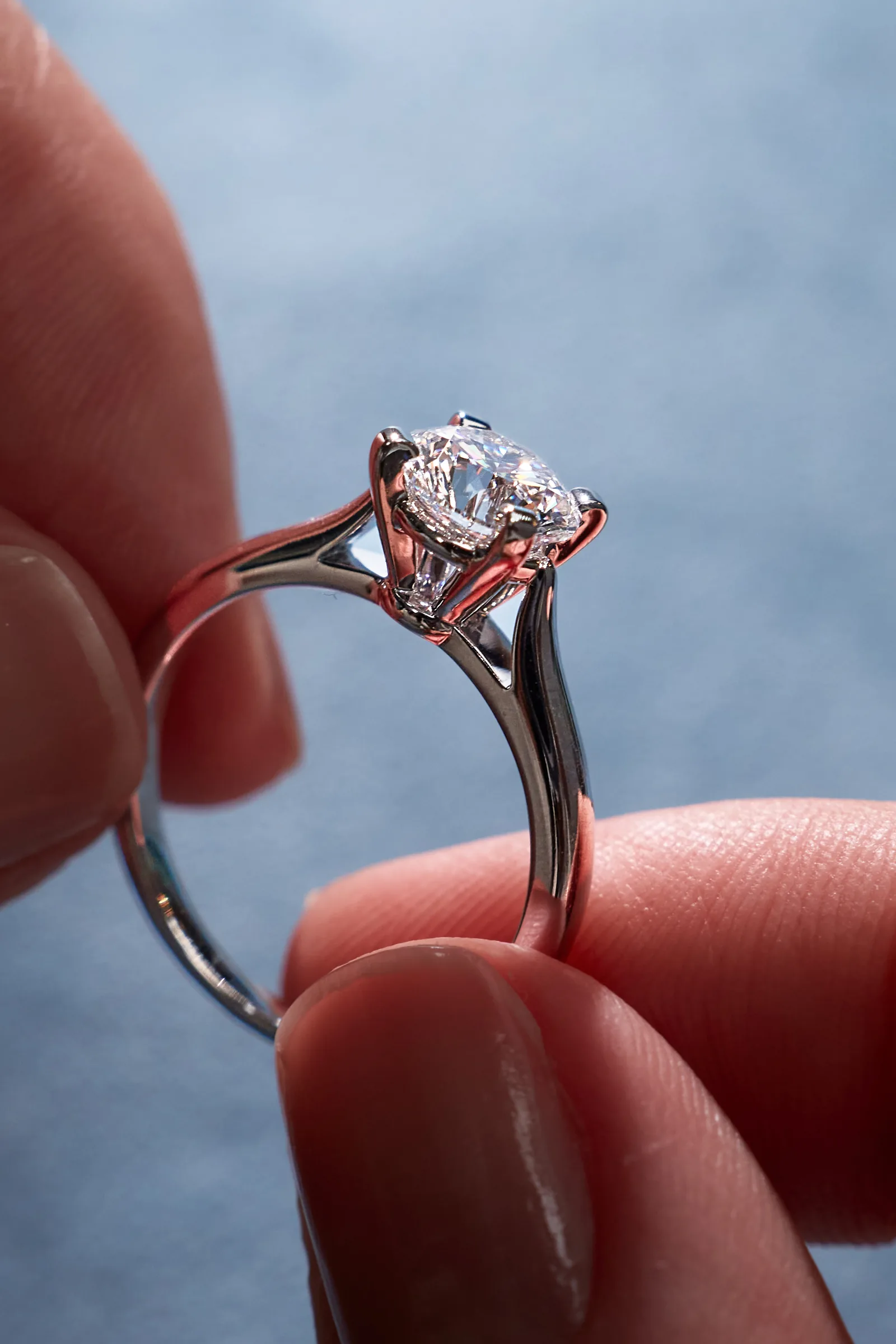 Ring 1.14 ct. White diamond 1.14 ct. Colour D, clarity VS1 — 3
