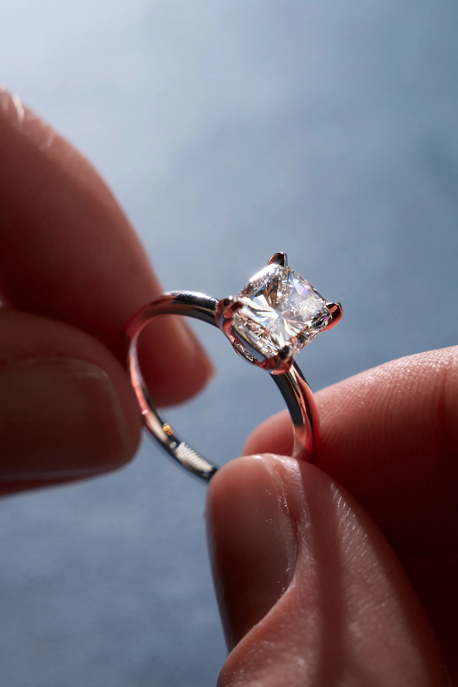 Ring 1.51 ct. White diamond 1.51 ct. Colour E, clarity VS1 — 2
