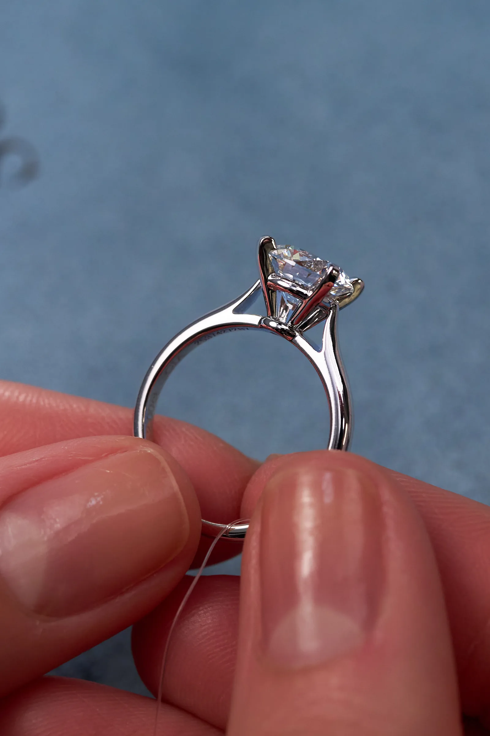 Ring 2.00 ct. White diamond 2.00 ct. Colour H, clarity VS2 — 6