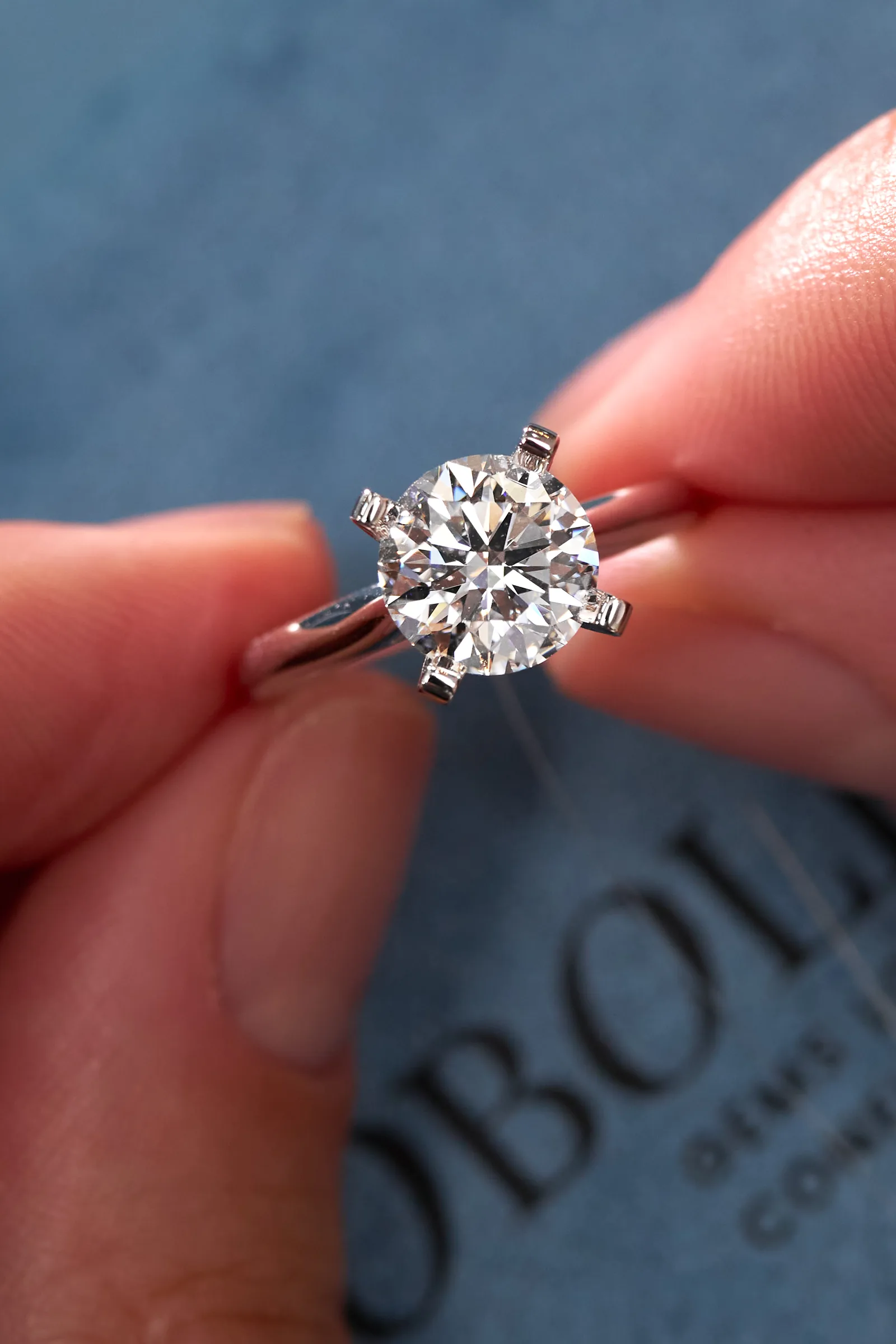 Ring 2.05 ct. White diamond 2.05 ct. Colour D, clarity VS1 — 9