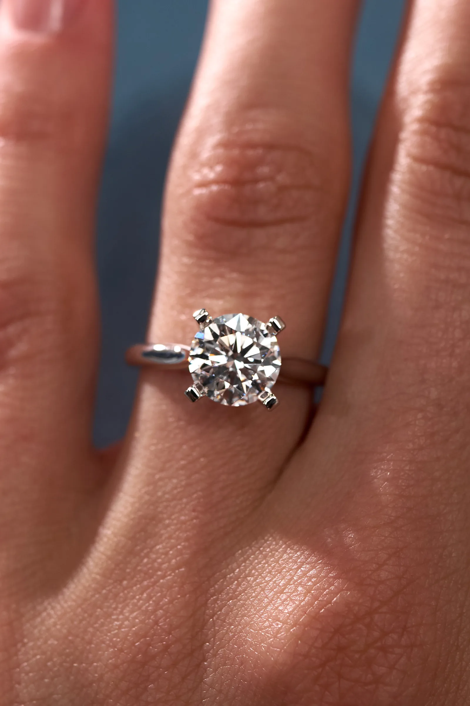 Ring 2.05 ct. White diamond 2.05 ct. Colour D, clarity VS1 — 7