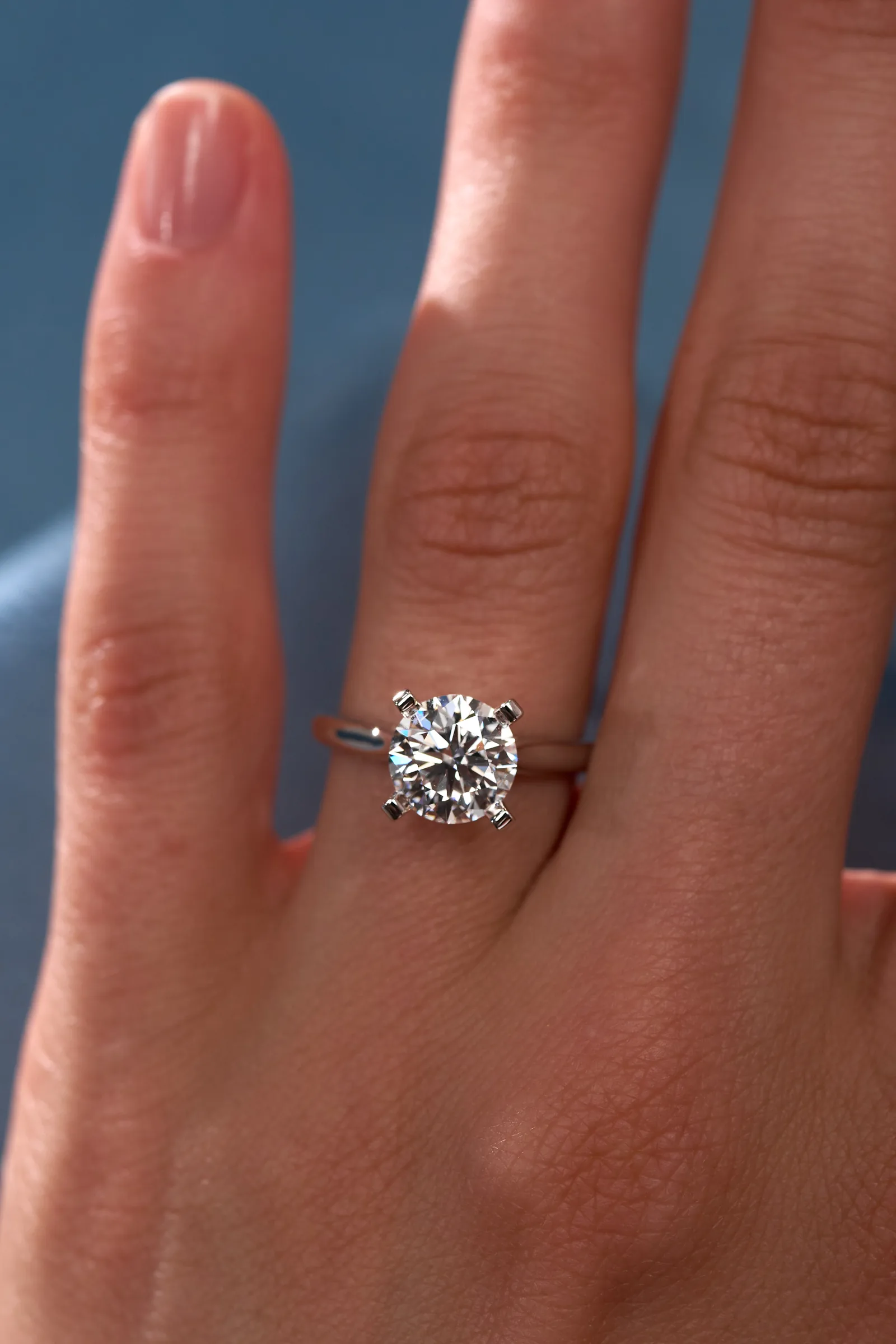Ring 2.05 ct. White diamond 2.05 ct. Colour D, clarity VS1 — 4