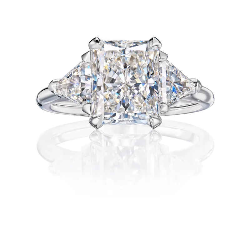 Ring 2.50 ct. White diamond 2.50 ct. Colour I, clarity VS2