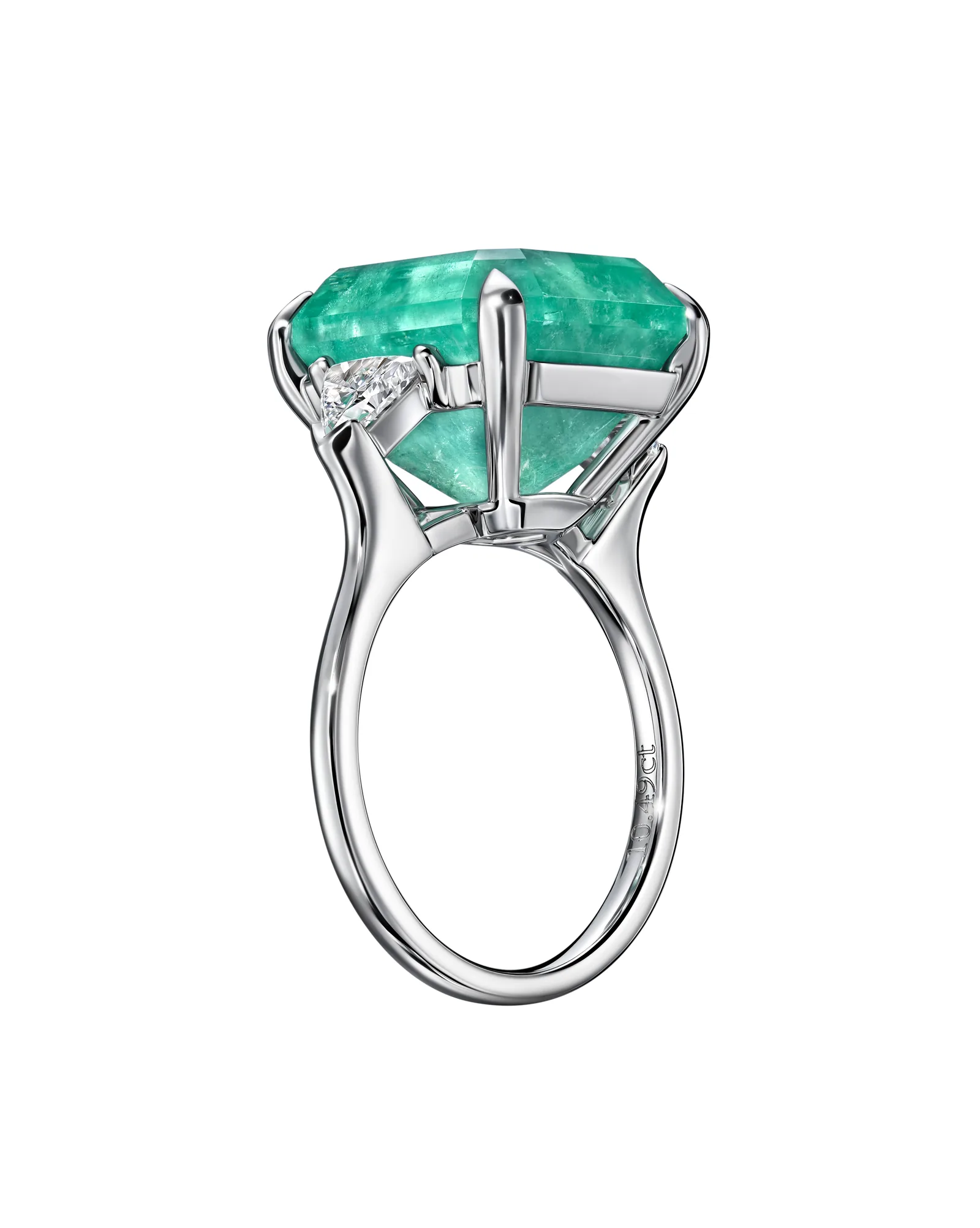 Ring 10.49 ct. Emerald 10.49 ct. Colour 5, Г3 (Russian grading) — 7