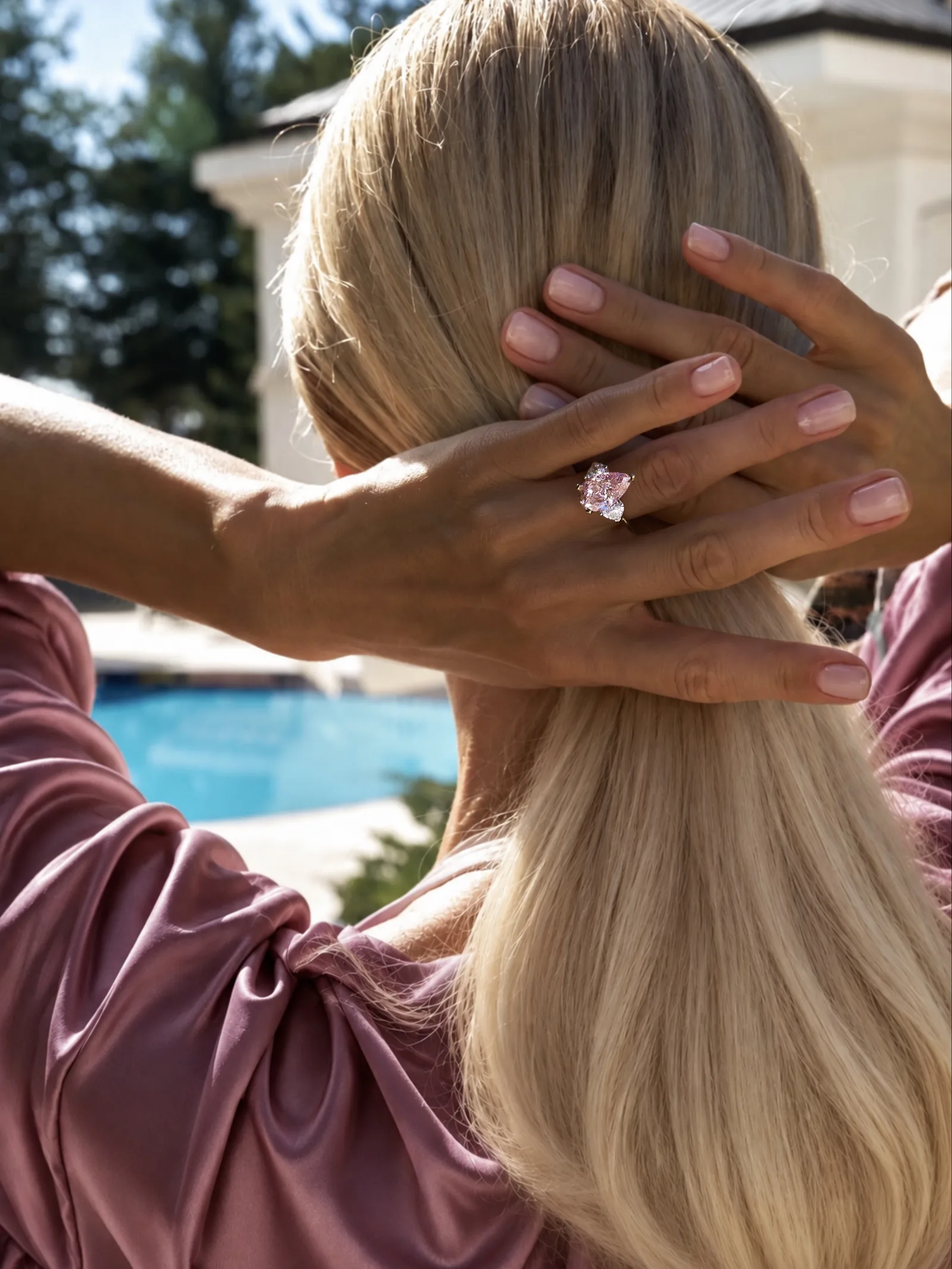 Ring 5.17 ct. Pink diamond 5.17 ct. Colour Fancy intense pink, clarity VS2 — 7
