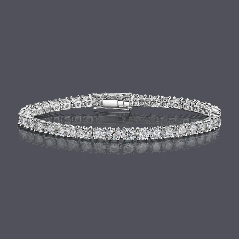 Bracelet 6.05 ct. White diamond 6.05 ct. 585 gold