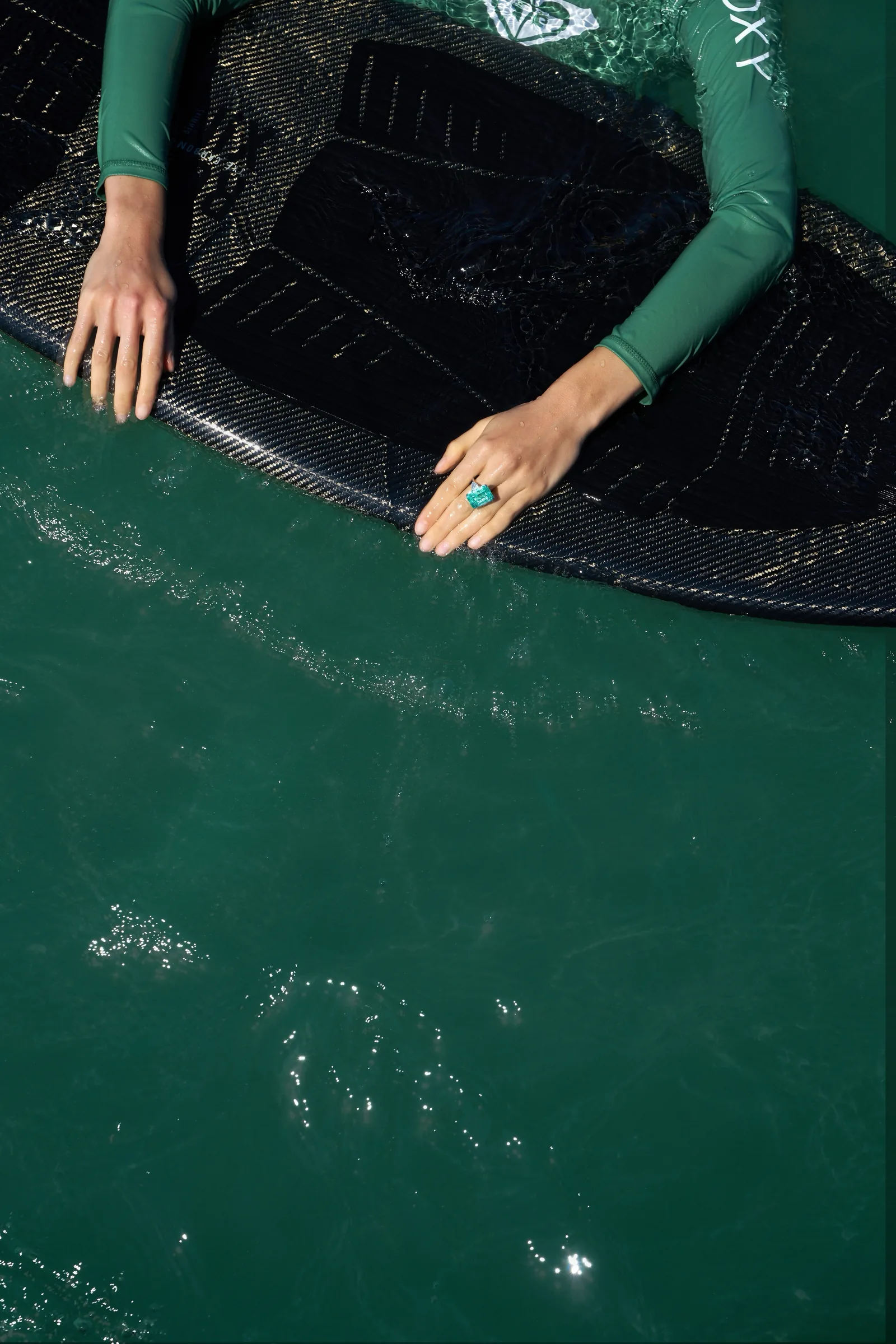 Ring 21.57 ct. Emerald 21.57 ct. Colour 5, Г2 (Russian grading) — 7