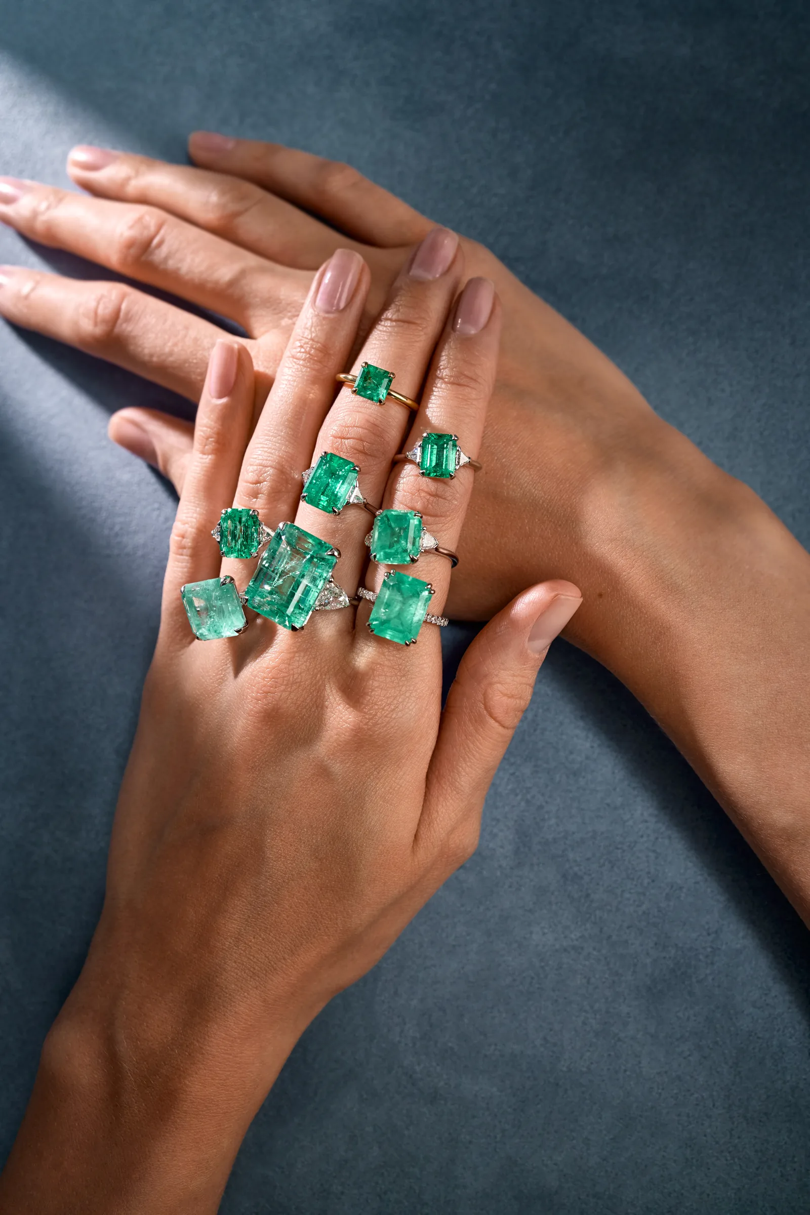 Ring 21.57 ct. Emerald 21.57 ct. Colour 5, Г2 (Russian grading) — 9