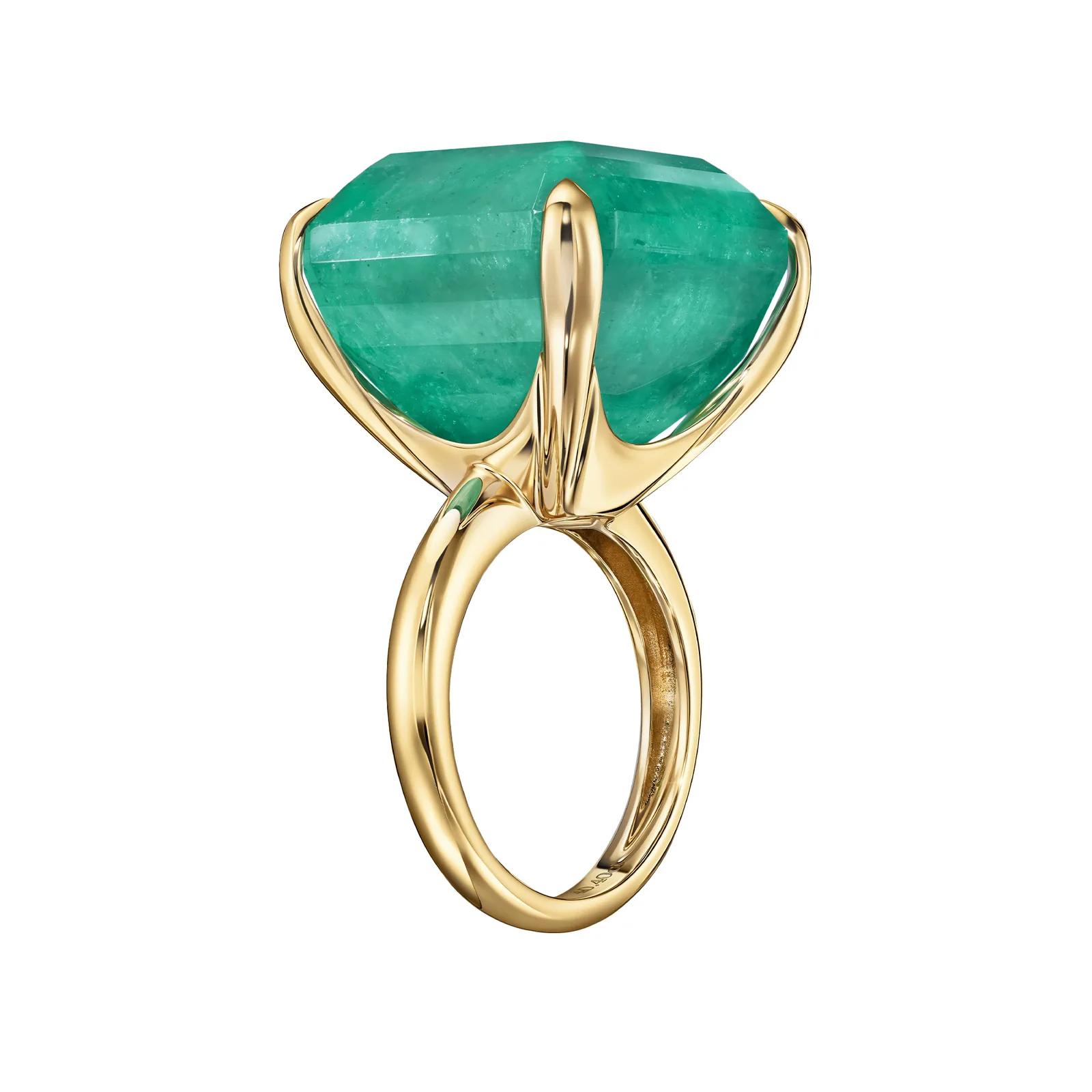Ring 40.40 ct. Emerald 40.40 ct. 585 gold — 4