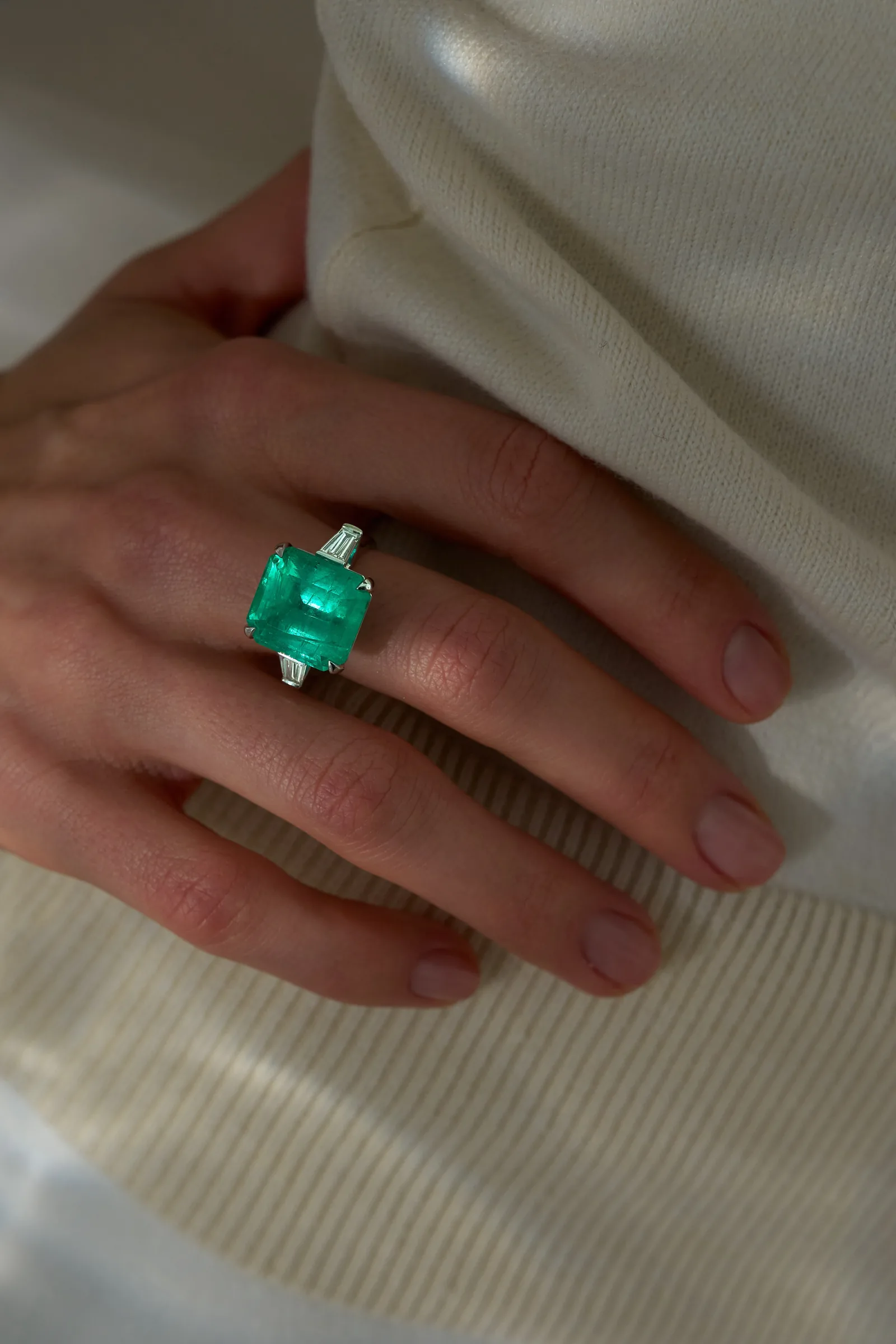 Ring 13.56 ct. Emerald 13.56 ct. GIA reports — 6