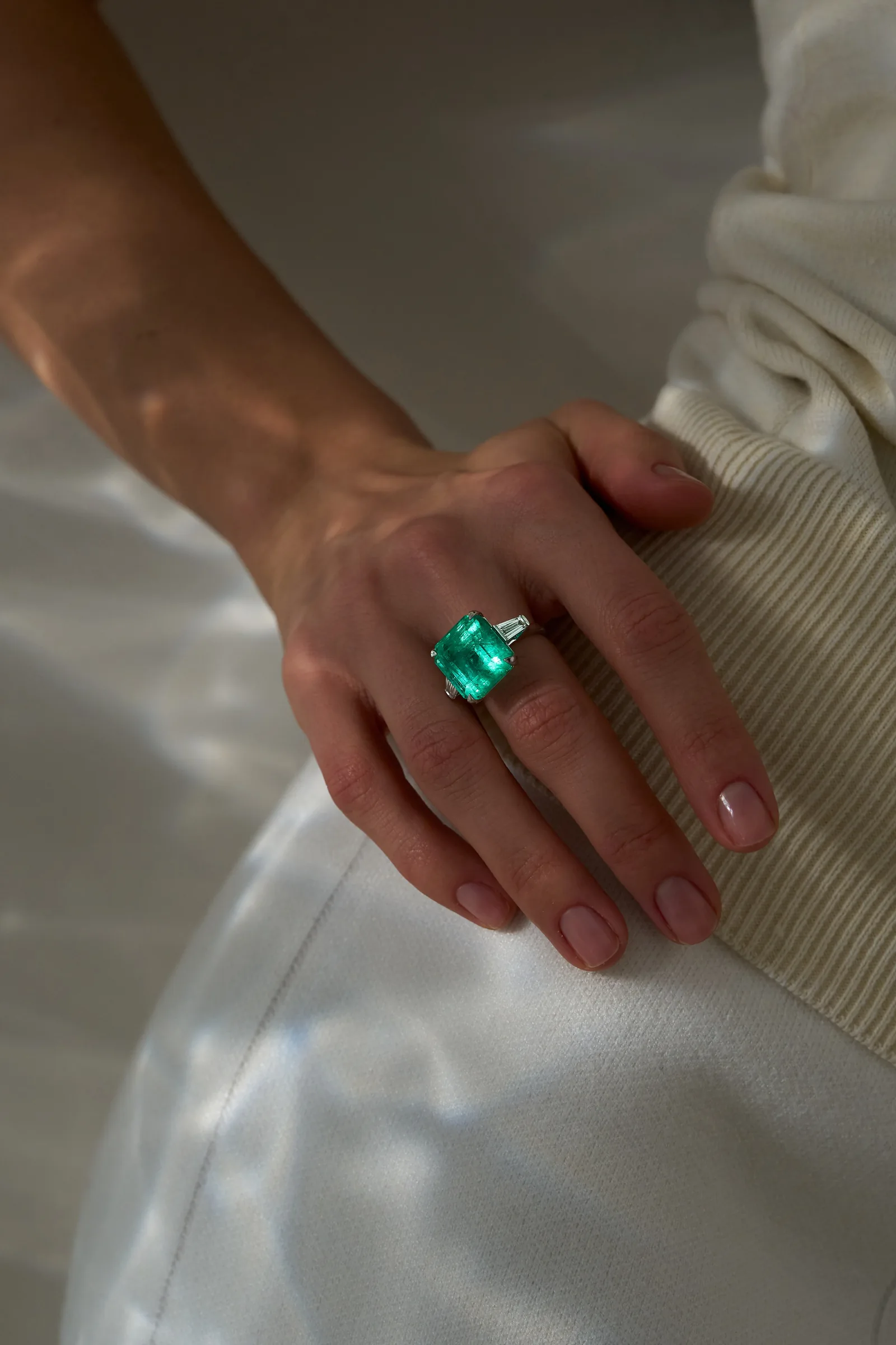 Ring 13.56 ct. Emerald 13.56 ct. GIA reports — 3