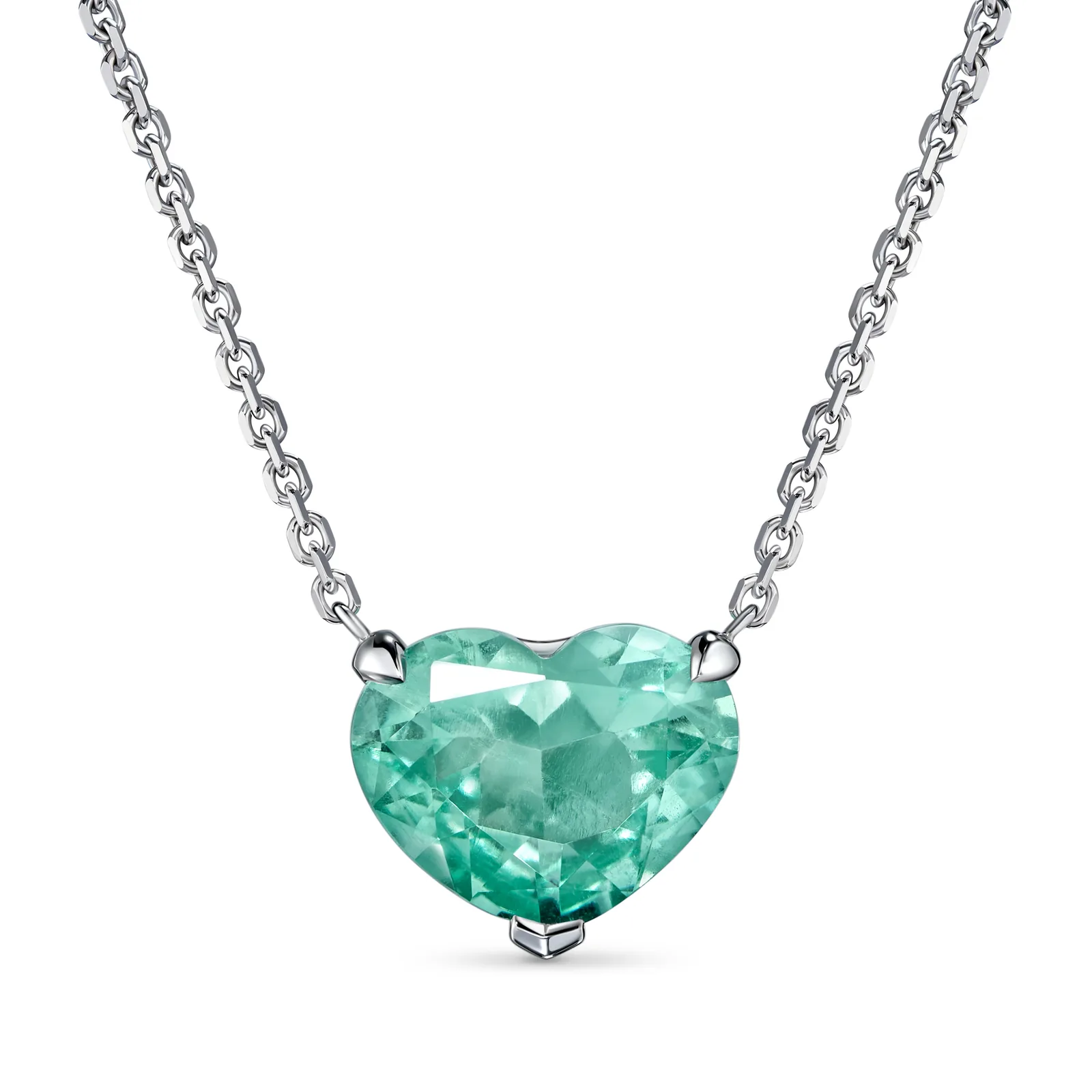 Necklace 2.12 ct. Emerald 2.12 ct. Colour 4, Г2 (Russian grading)