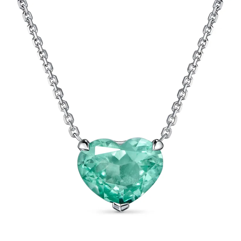 Necklace 2.12 ct. Emerald 2.12 ct. Colour 4, Г2 (Russian grading)