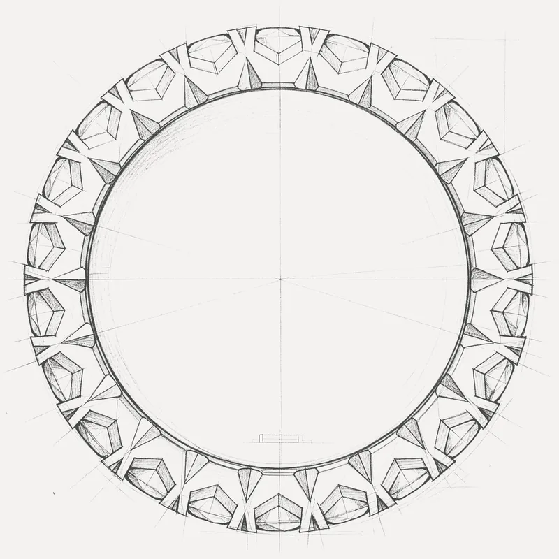 Sketch of the Queen setting